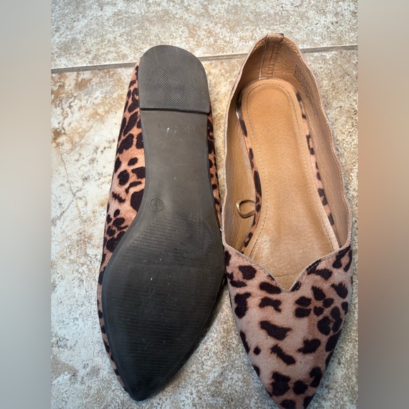 Report Leopard Print Pointed Flats - Picture 3 of 6